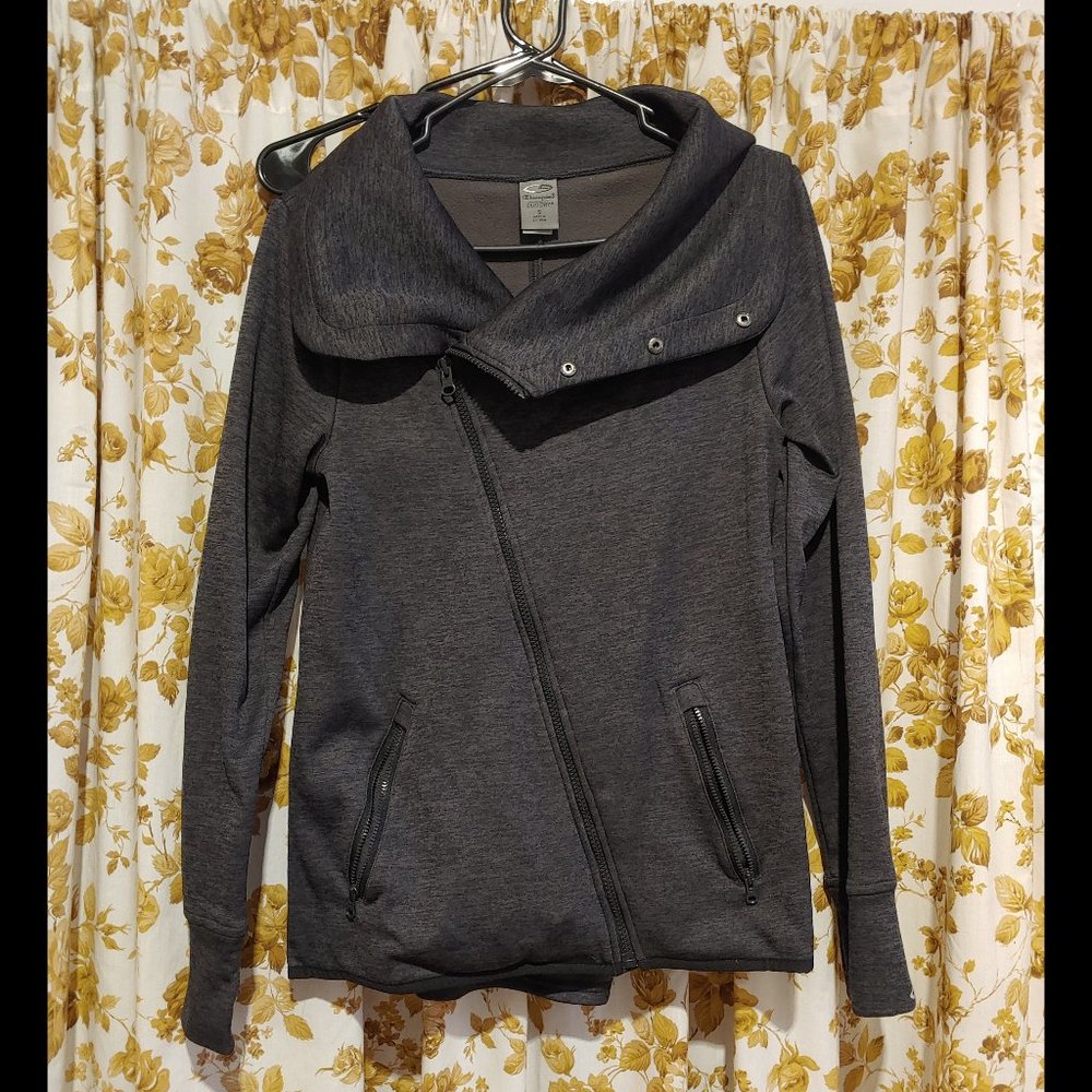 Champion High Collar Zip Up Sweater